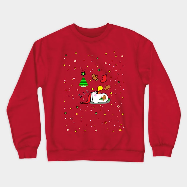 Snowman monster Lumi 3 Crewneck Sweatshirt by CindyS